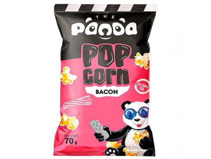 Panda popcorn s příchutí slaniny 70g