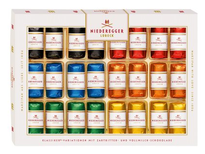 Niederegger marcipánová variace v hořké čokoládě 300g