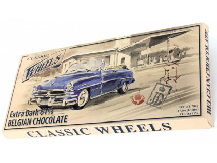 WH17 Hořká čokoláda Wheels 400g