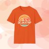 mountains delikatrip tshirt orange