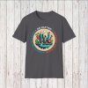 Delikatrip Unisex Soft Style T Shirt Where Travel Meets Flavor charcoal