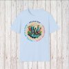 Delikatrip Unisex Soft Style T Shirt Where Travel Meets Flavor light blue
