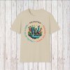 Delikatrip Unisex Soft Style T Shirt Where Travel Meets Flavor sand