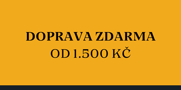 Doprava zdarma od 1500 Kč