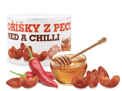 Oříšky z pece med a chilli