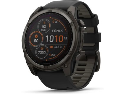 Garmin Fenix 8 51mm Solar Sapphire Graphite/Titan Carbongrey