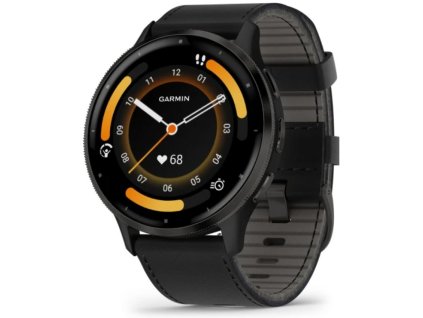Garmin Venu 3 Slate/Black Leather