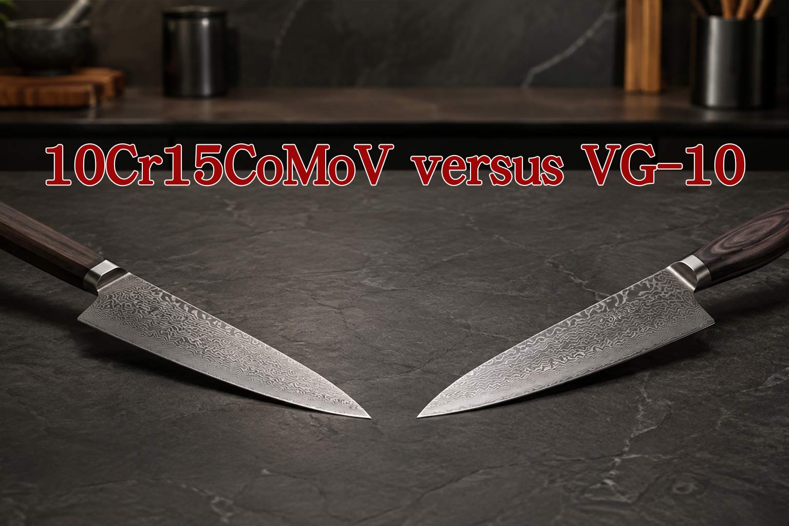 10Cr15CoMoV versus VG-10: souboj ocelových dvojčat