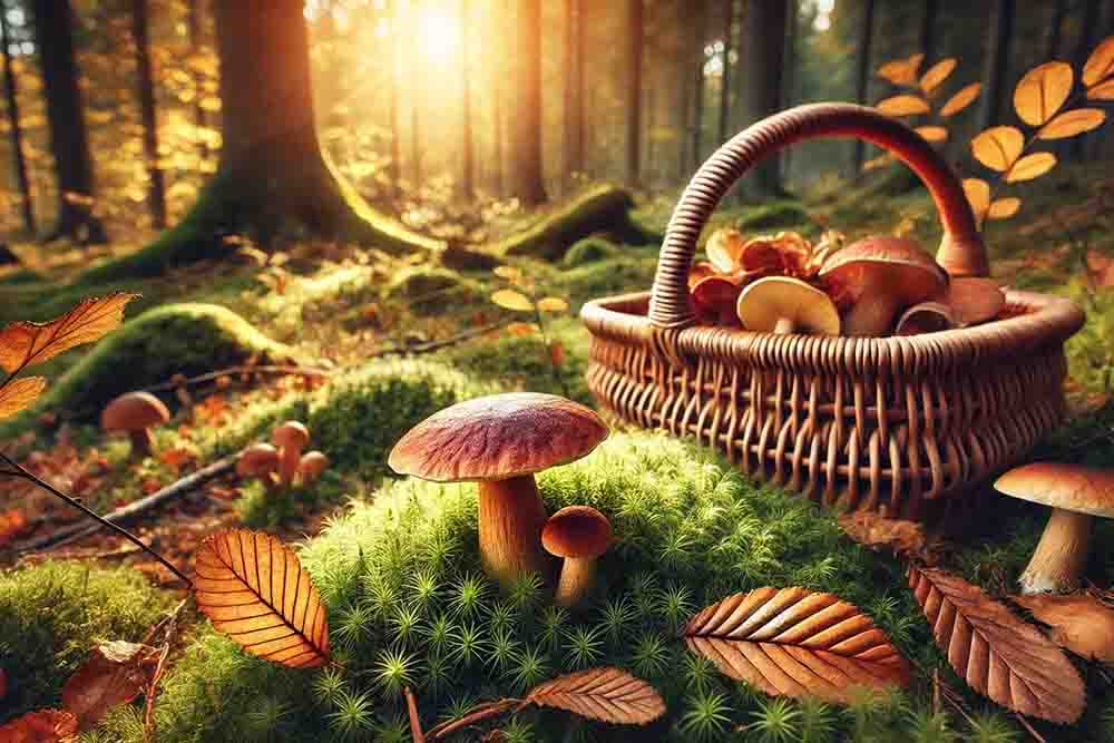 Autumn mushroom season