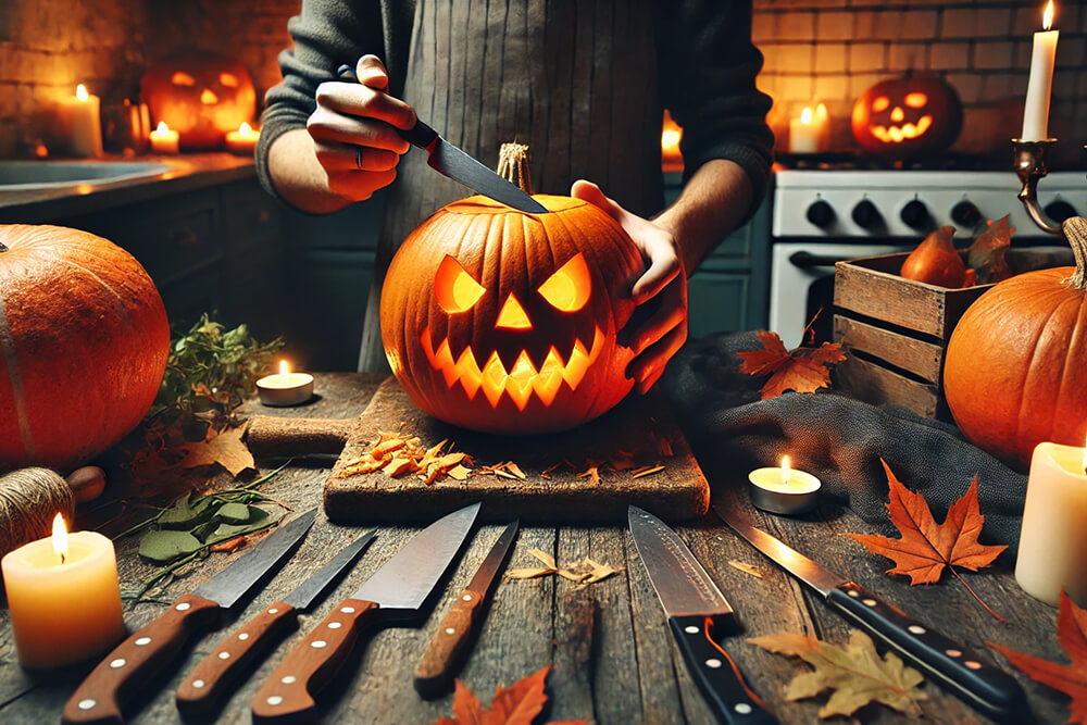 Vyřezávání dýní na Halloween: Jak vybrat ten správný nůž?