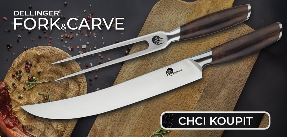 Sada na BBQ Dellinger Fork&Carve