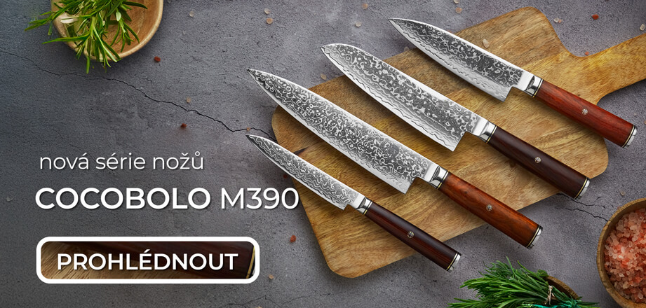 Série nožů Dellinger M390 Cocobolo