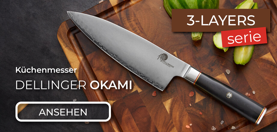 Messerserie Dellinger Okami 3-lagig