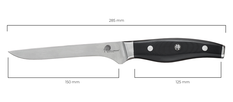 Nůž na vykosťování vykosťovací nůž Dellinger German Samurai rozmery