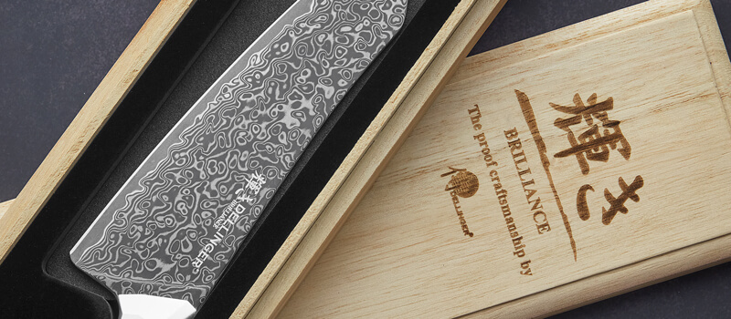 Malý nůž Chef/Kiritsuke 150 mm Dellinger Brilliance dárkové balení