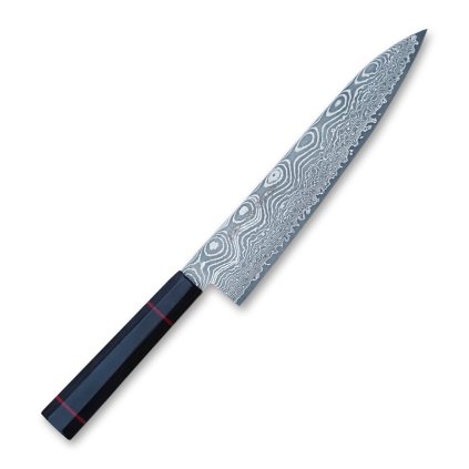 Japonský nůž Gyuto/Chef 210 mm Kanetsune Damascus Namishibuki series