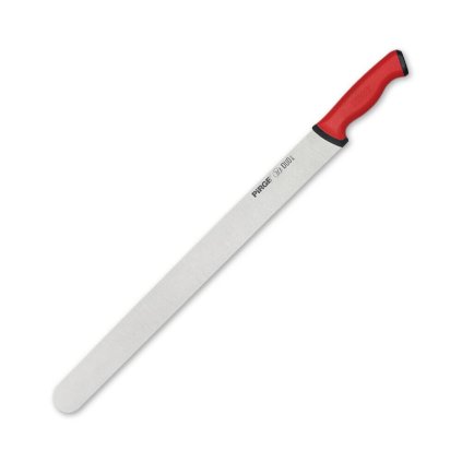 Řeznický nůž na döner kebab 500 mm - červený , Pirge DUO Butcher