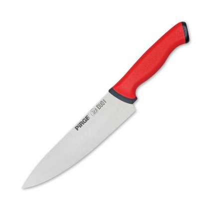 Řeznický nůž Chef 210 mm - červený, Pirge DUO Butcher