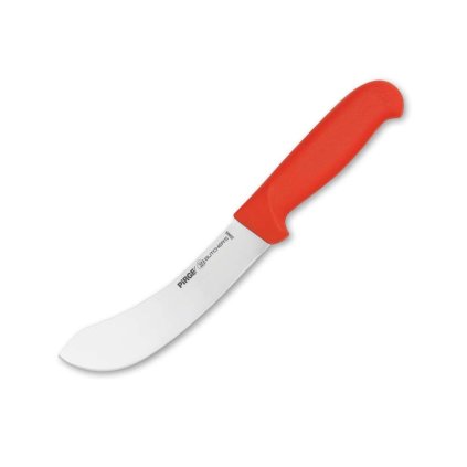 Řeznický stahovací nůž 155 mm červený Pirge BUTCHER'S