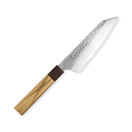 Nůž WA-Kengata Santoku 160mm, Sakai Takayuki VG-10 Zelkova Oktagon