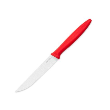 Okrajovací kuchyňský nůž červený 120 mm, Pirge PURELINE