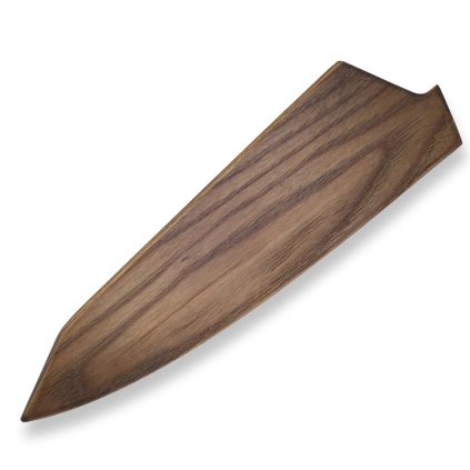 Magnetická dřevěná Saya Dellinger pro nůž Chef/Gyuto do délky ostří 210 mm, rovný bolster
