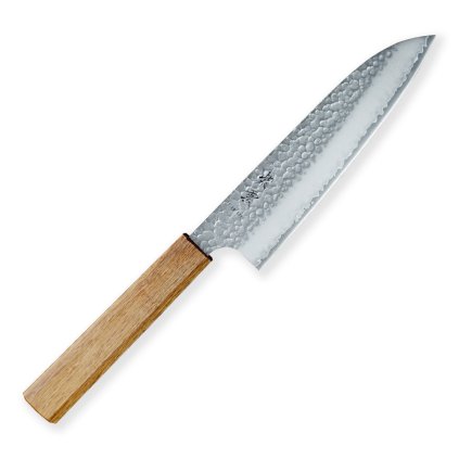 Nůž Santoku 170 mm Kanetsugu SHIUN VG-2 3 layers, japanese OAK