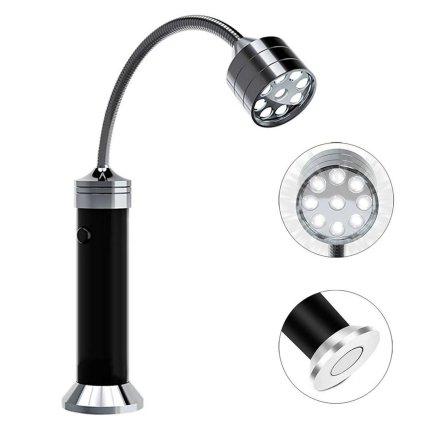 Magnetická BBQ lampa 9-LED 3xAAA