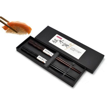 Set de Bețișoare de Masă Black & Brown Wando