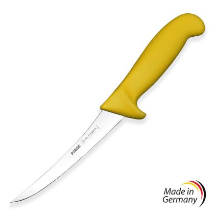 Řeznický vykosťovací nůž 150 mm Made in Germay žlutý, Pirge BUTCHER'S