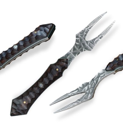 vidlicka steakova dellinger damascus bbq vg 10