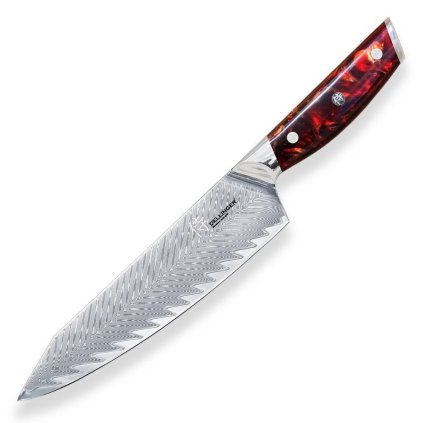 9432 kucharsky nuz red chef kiritsuke 205 mm dellinger resin future