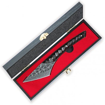 Damaškový steakový nůž 75 mm Dellinger Damascus BBQ VG-10
