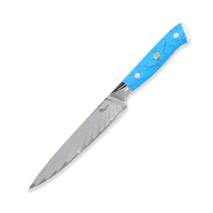 nuz univerzalni utility 150 mm dellinger blue stone damascus