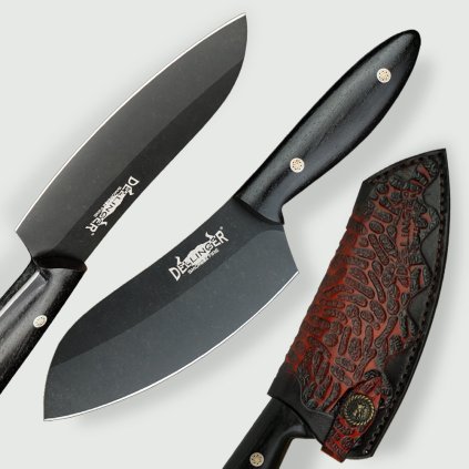 Nůž BBQ Dellinger D2 Sand Wenge 165 mm
