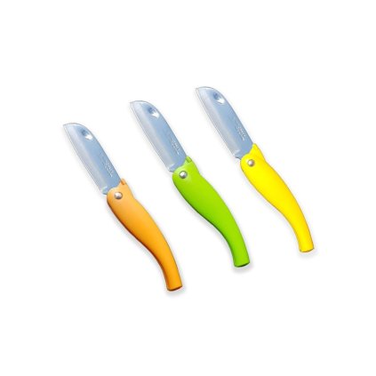 Japonský zavírací okrajovací nůž Suncraft z nerezové oceli 60 mm