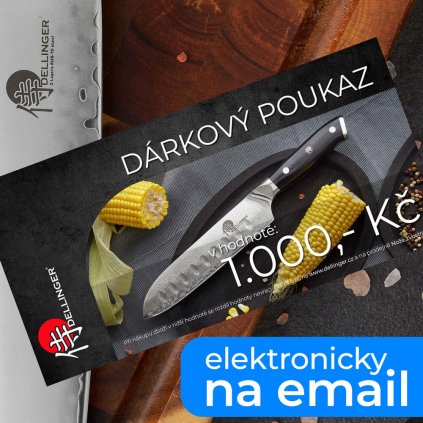 dellinger elektronicky poukaz voucher 1000 blue