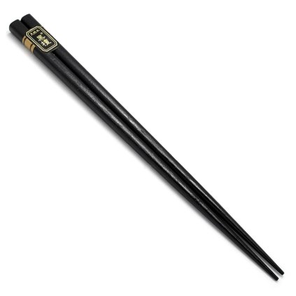 Jídelní hůlky Black Wood – tradiční černé dřevěné