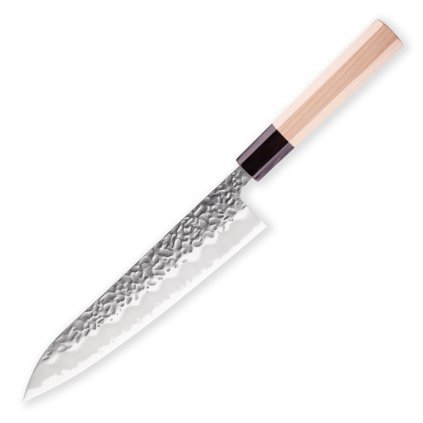 Nůž Gyuto Chef Hokiyama Tosa Ichi Saiun Tsuchime 210 mm magnolia 2