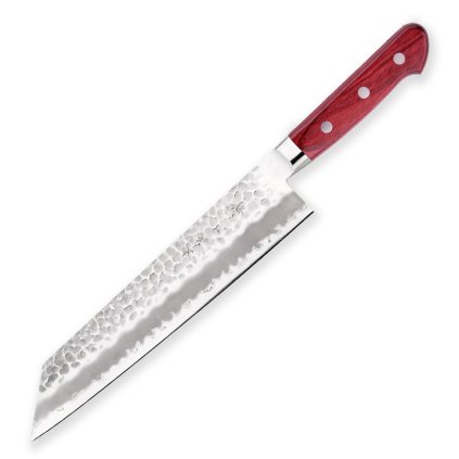 Nůž Gyuto Kiritsuke Hokiyama Tosa Ichi Tsuchime Bright Red 210 mm 1