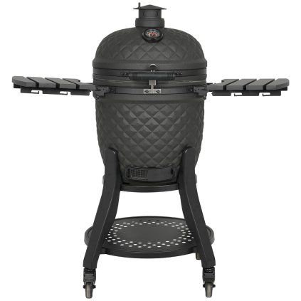 Prémiový keramický gril kamado Dellinger Smoke&Fire 22" Black Matte
