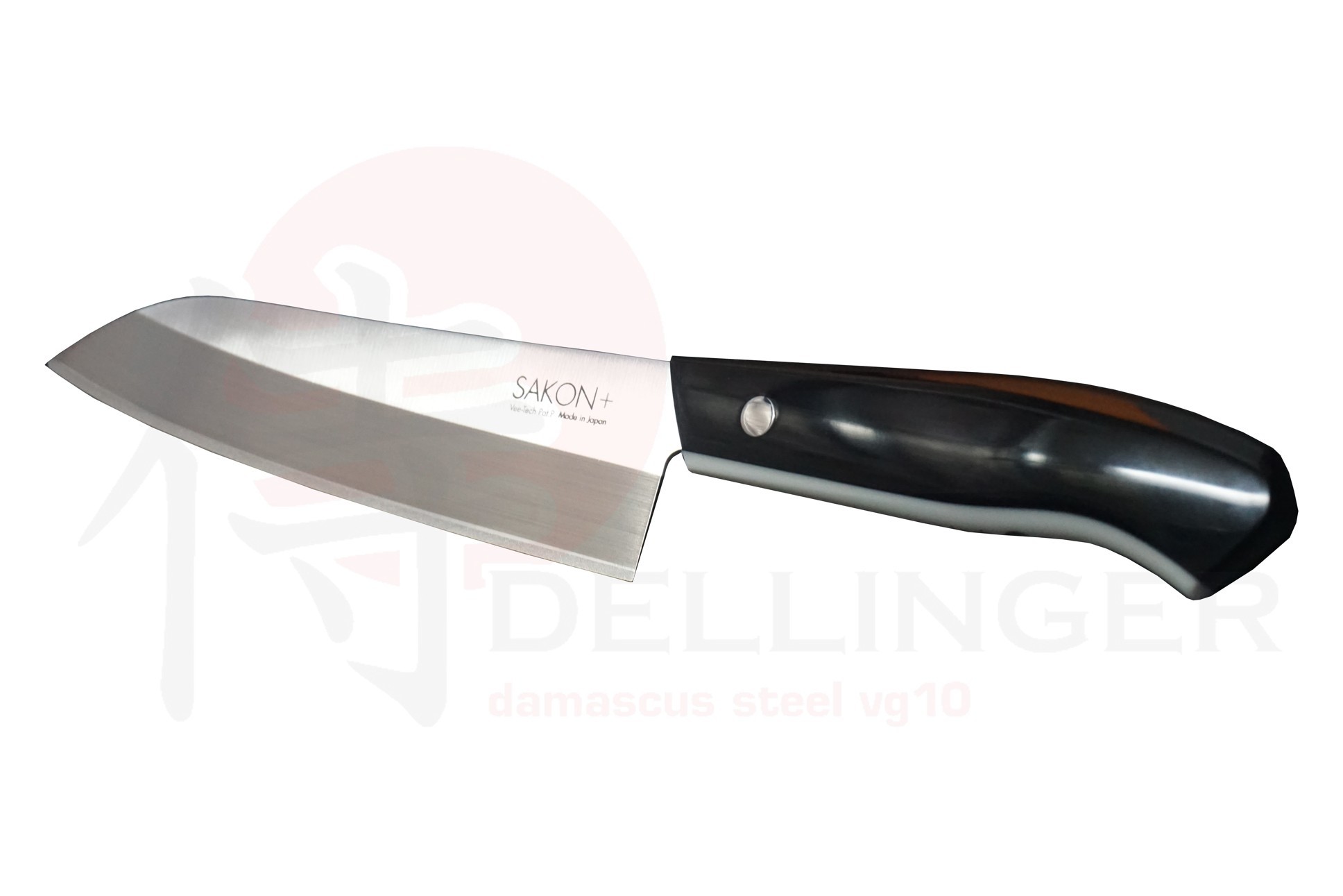 nůž Santoku 180 mm - Hokiyama - Sakon + Vee-tech nůž Santoku 180 mm - Hokiyama - Sakon + Vee-tech