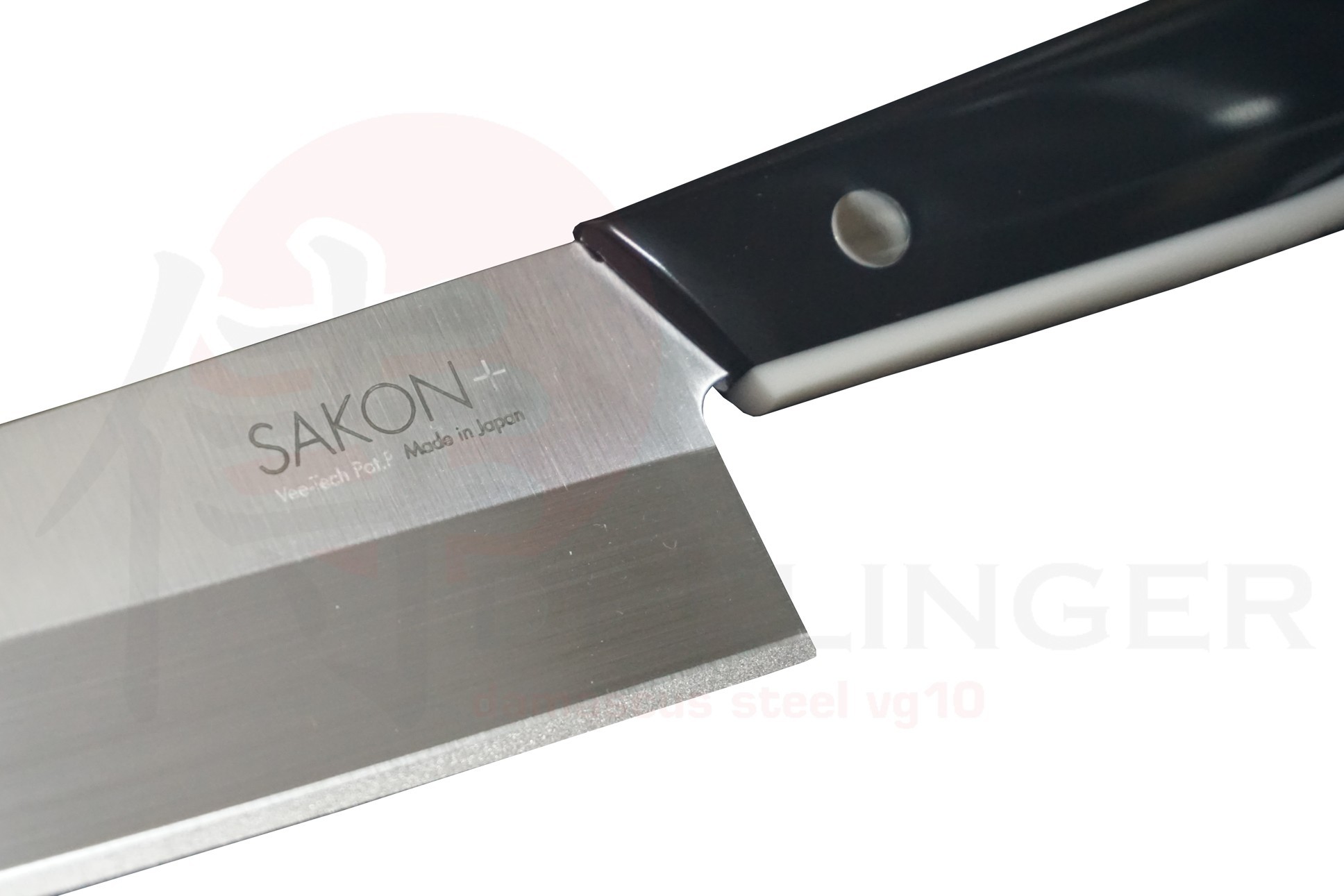 nůž Santoku 180 mm - Hokiyama - Sakon + Vee-tech nůž Santoku 180 mm - Hokiyama - Sakon + Vee-tech