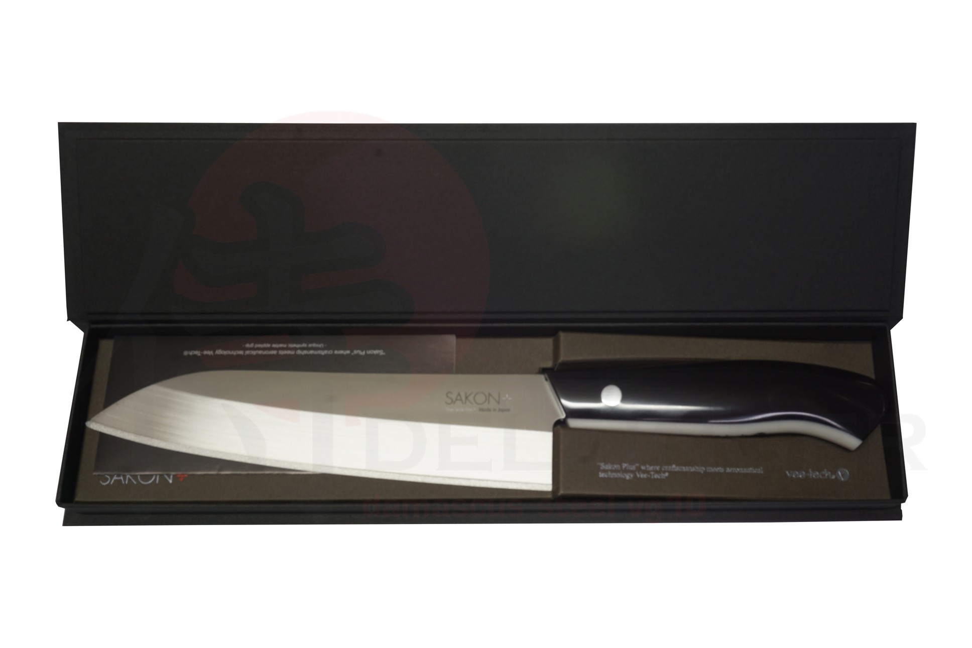 nůž Santoku 180 mm - Hokiyama - Sakon + Vee-tech nůž Santoku 180 mm - Hokiyama - Sakon + Vee-tech