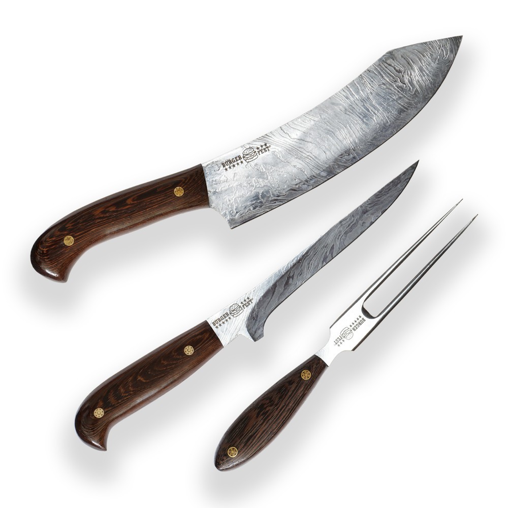 Dellinger BBQ - sada s vidlí v kožené brašně Dellinger BBQ - sada s vidlí v kožené brašně