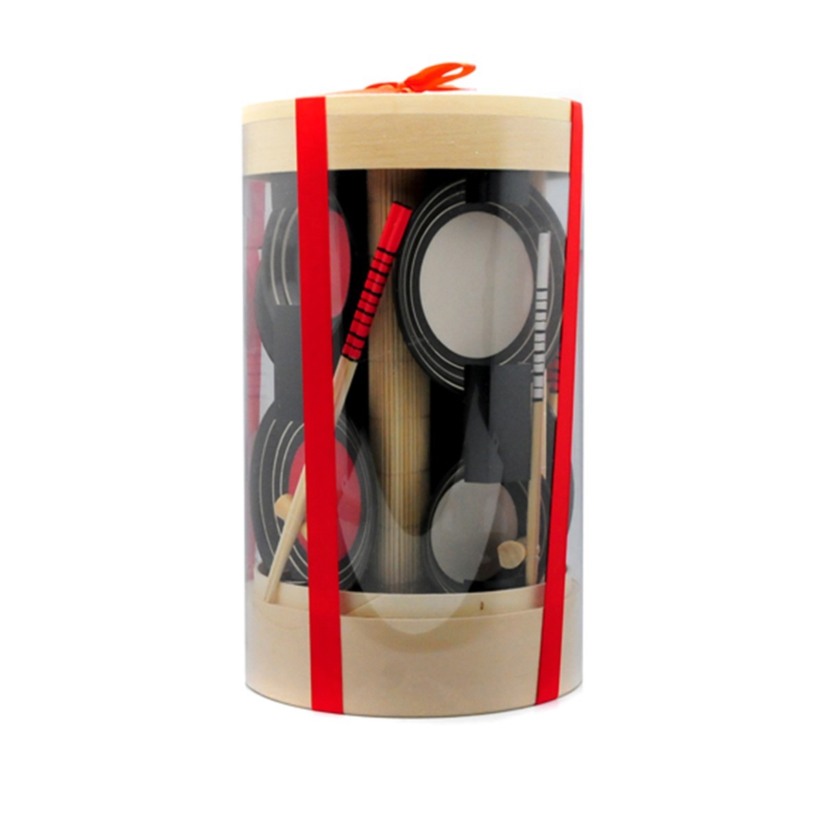 porcelánový servis na SUSHI - Red & White