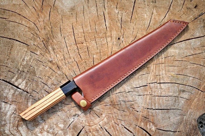 nůž Dellinger "D2" Zebrano