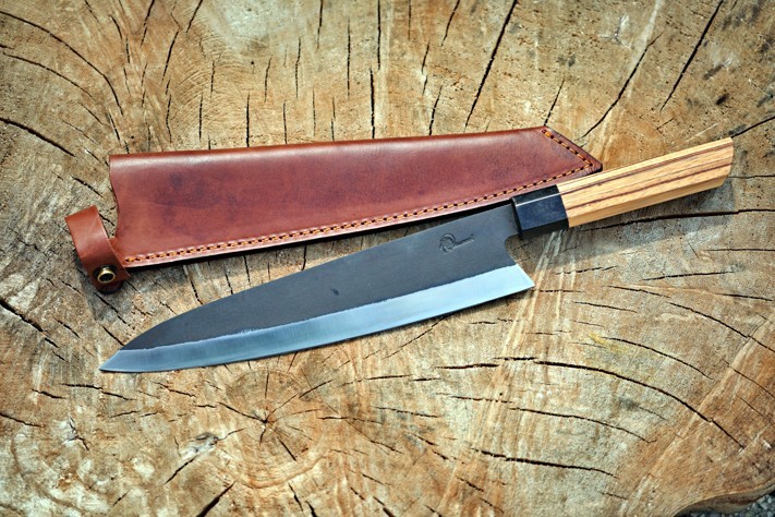 nůž Dellinger "D2" Zebrano