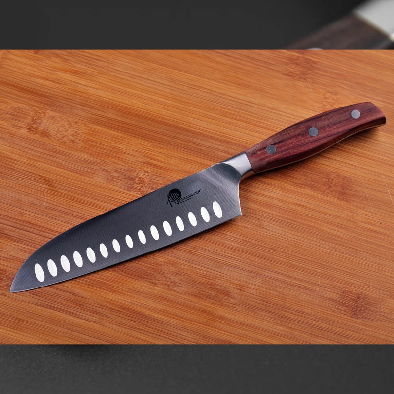 nůž Santoku 7" (178mm) Dellinger CLASSIC Sandal Wood