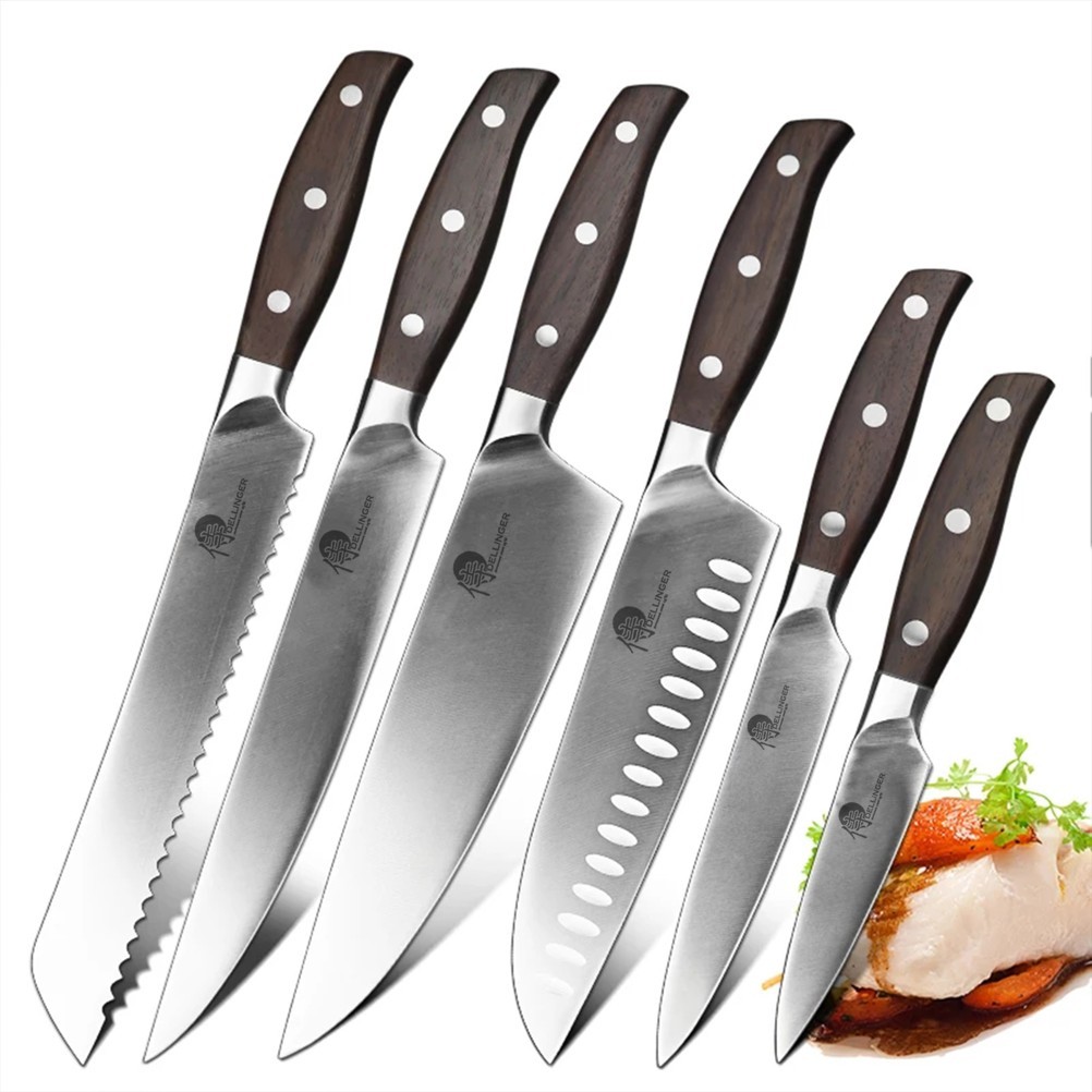 nůž Slice / Sashimi 8" (208mm) plátkovací Dellinger CLASSIC Sandal Wood